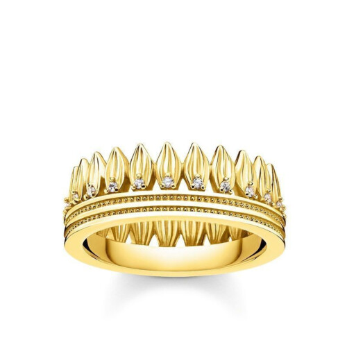 Thomas Sabo Ring - Krone Blätter - TR2282-414-14