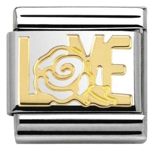 Nomination Classic - Composable Classic La Vie en Rose - Love mit Rose - 030121/24