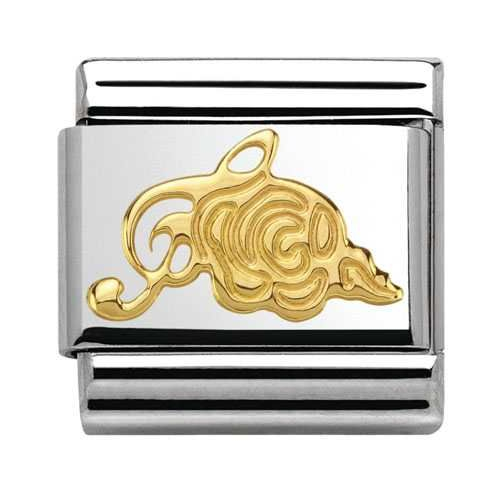 Nomination Anhänger - Composable Classic La Vie en Rose - Rose und Violinschlüssel - 030162/20