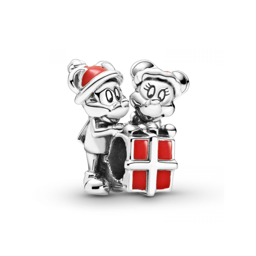 Pandora Charm - Disney Mickey, Minnie and gift box - 799194C01