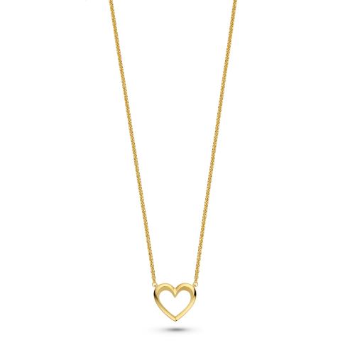FJF JEWELLERY Halskette - Classic Heart - FJF0010048SYG