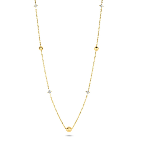 FJF JEWELLERY Halskette - Bella Stars and Balls - FJF0010046YWH