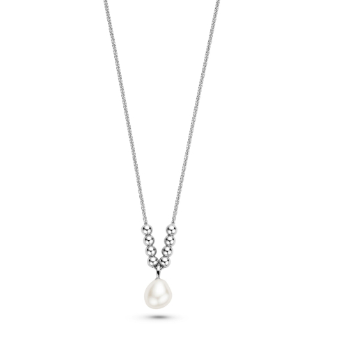 FJF JEWELLERY Halskette - Icon Pearl 8 Ball - FJF0010044SRH