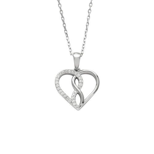 Auranto Collier - Silbercollier Herz - M262113