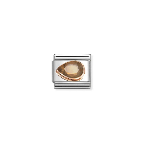 Nomination Charm - COMPOSABLE CLASSIC FACETTIERTE CZ-TROPFEN (Links) - 430605/012