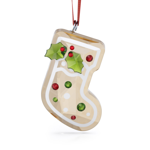 Swarovski Kristall Figuren - Holiday Cheers Lebkuchen Nikolausstiefel Ornament - 5681581