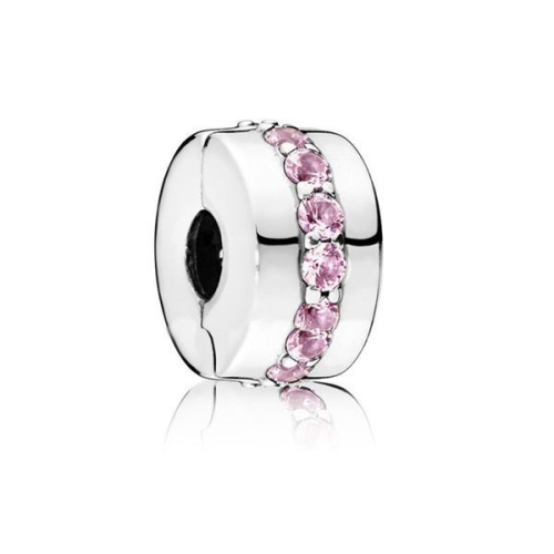 Pandora Charm - Pink Shining Path - 791972PCZ