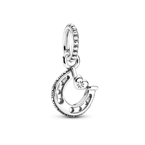 Pandora Charm - Horseshoe and heart - 799157C01