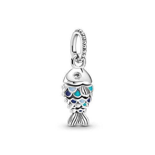 Pandora Charm - Blue Scaled Fish - 799428C01