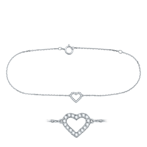 Best of Diamonds Armband - BRILLANT WEISSGOLD 585 - B066/WG