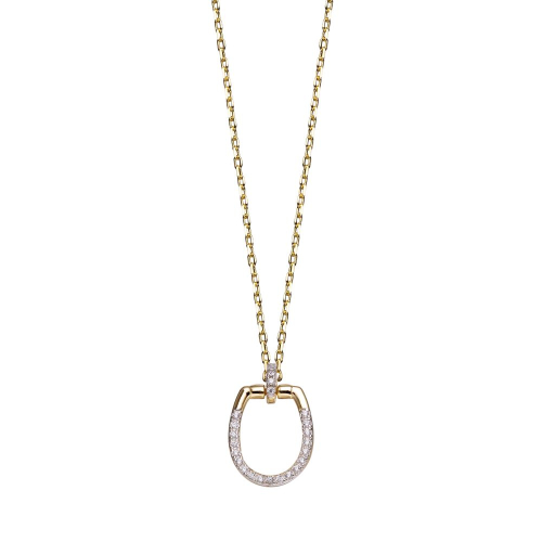 Stardiamant Collier - Brillant Gelbgold 585 - D3230G