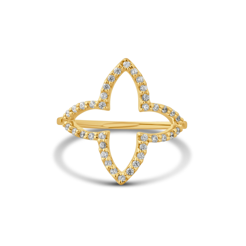 Maja Emulto Ring - Flora - EL00206.RG.YG