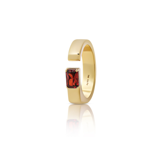 Maja Emulto Ring - Veloura Red - EL00355.RG.YG