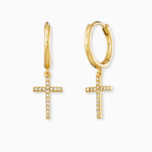 Engelsrufer Creolen - ERE-LILCROSS-ZI-G-CR