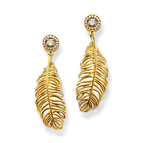 Thomas Sabo Ohrstecker - Feder - H1815-414-14