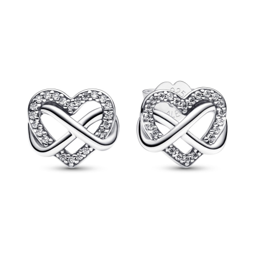 Pandora Ohrstecker - Infinity Heart - 292667C01