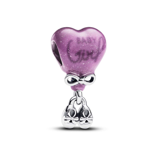 Pandora Charm - Farbwechselndes Gender Reveal Mädchen Charm - 793238C01