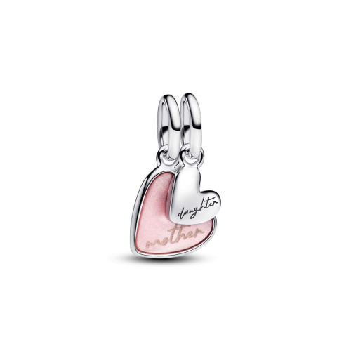 Pandora Charm - Mother and daughter hearts - 793766C01