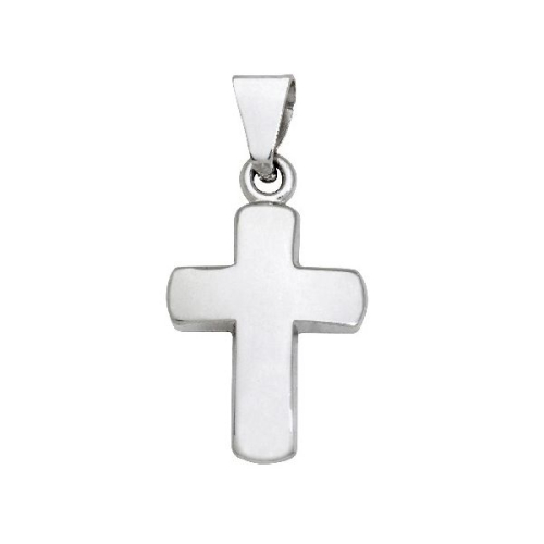 Schneider Basic Anhänger - Kreuz – Weißgold - K27