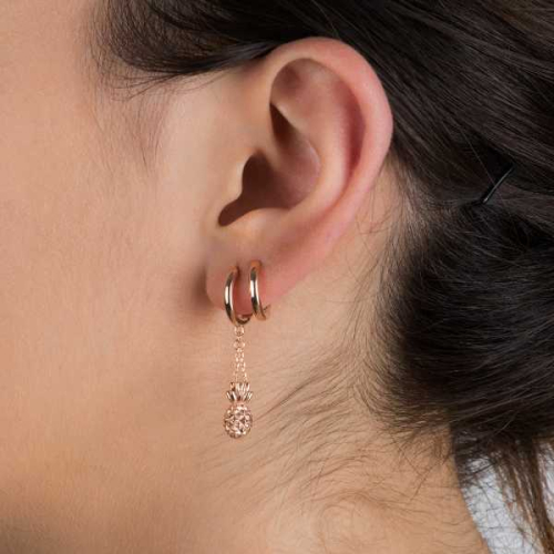 Kurshuni Ohrringe - Pineapple - KR883-3N-RG