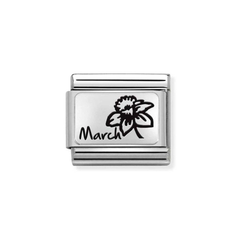 Nomination Classic - Composable Classic - Monatsblume März - 330112/15