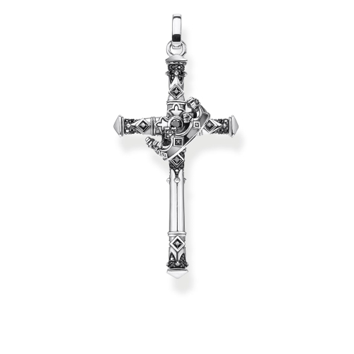 Thomas Sabo Anhänger - Kreuz Krone - PE886-643-11