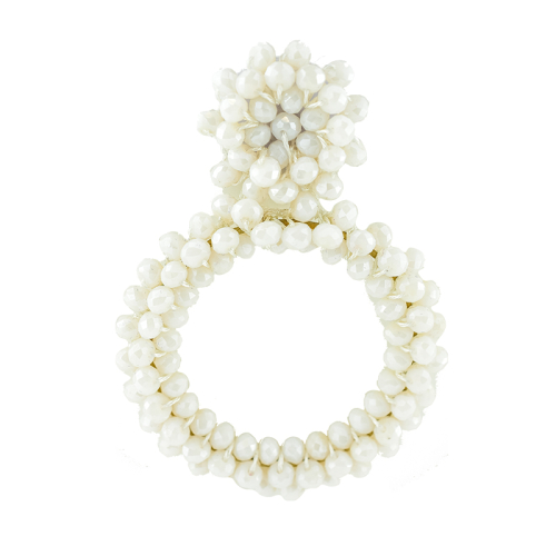 Orecchini Ohrringe - Riviera-weiß