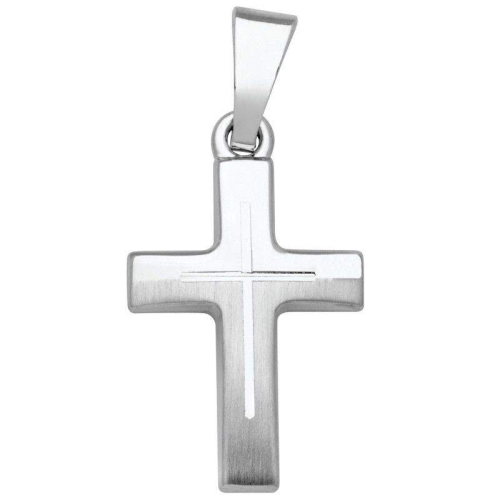 Schneider Basic Anhänger - Silber - Kreuz  - SKE17