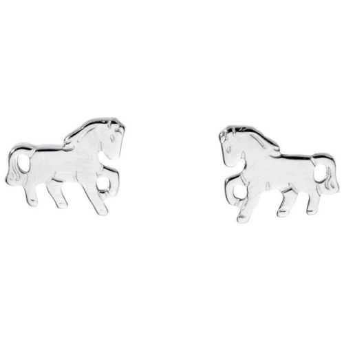 Schneider Basic Ohrstecker - Silber - Pferd - SK40