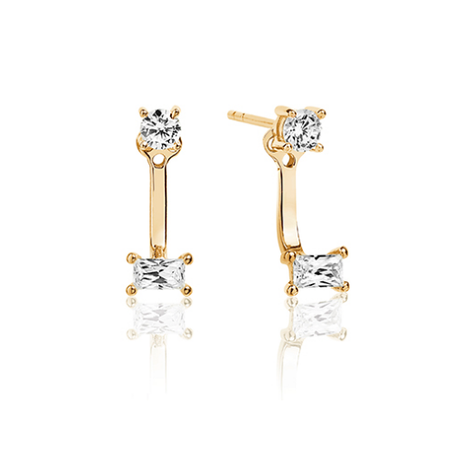 SIF Jakobs Ohrstecker - Antella - SJ-E1043-CZ(YG)