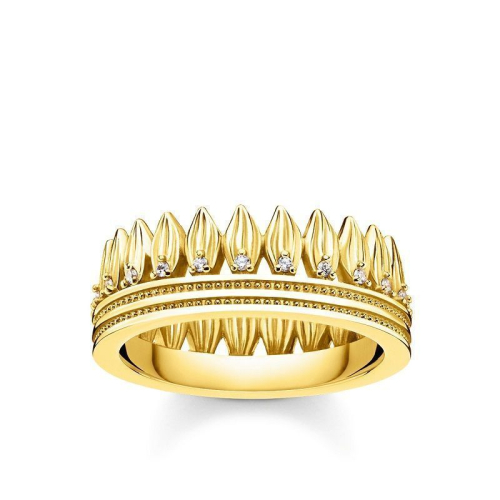 Thomas Sabo Ring - Krone Blätter - TR2282-414-14