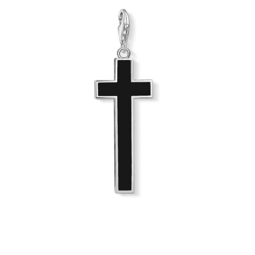 Thomas Sabo Charm - Schwarzes Kreuz - Y0020-024-11