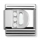 SilverShine Buchstabe D mit Zirkonia - 330301/04