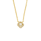 Silbercollier gold - M262050