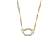 Silbercollier gold - M262083