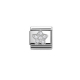 SilverShine aus Edelstahl mit 925er Silber und Zirkonia - Stern - 330304/02