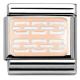 Composable Classic - 9k Rosegold, Emaille - Kette Weiss - 430201/06