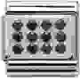 SilverShine aus Edelstahl mit 925er Silber und Zirkonia - Pavé Schwarz - 330307/10