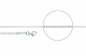Erbskette Diamantiert Silber - E1S