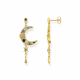 Royalty Mond mit Steine - H2200-959-7