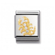STERNZEICHEN Edelstahl, 18K-Gold und Cubic Zirc. (Skorpion)