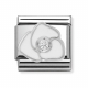 SilverShine aus Edelstahl mit 925er Silber, Email und Zirkonia - Rose Weiß - 330305/06