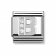 SilverShine Buchstabe B mit Zirkonia - 330301/02