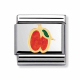 FRUITS Edelstahl, Email und 18K-Gold (Aprikose) - 030215/12	
