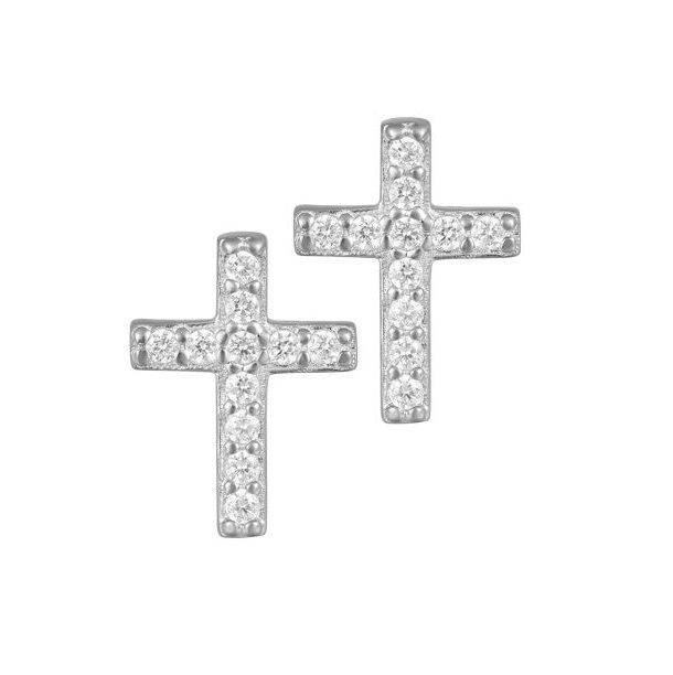 LaViida Ohrstecker - Kreuz - ELU637RH