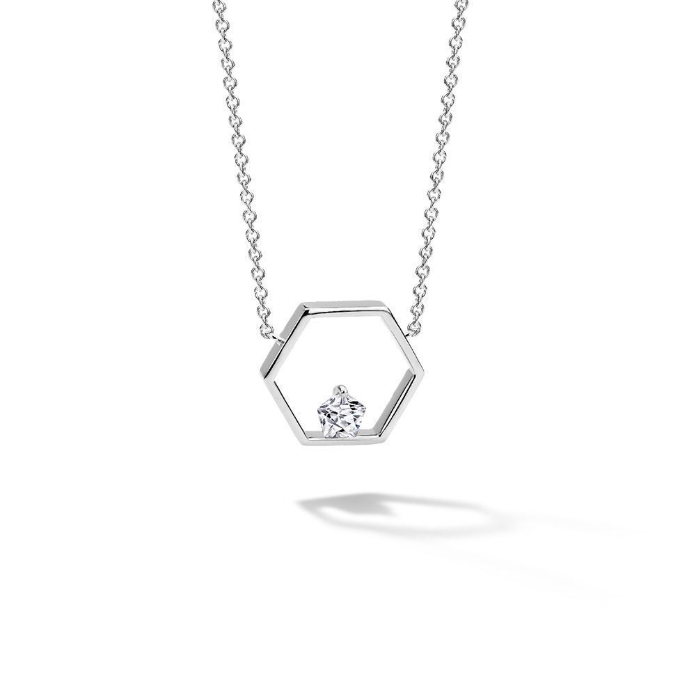 FJF JEWELLERY Halskette - Icon Pentagon - FJF0010008SW