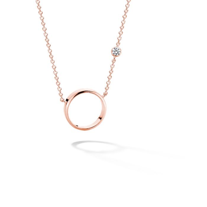 FJF JEWELLERY Halskette - Circle II - FJF0010009RW