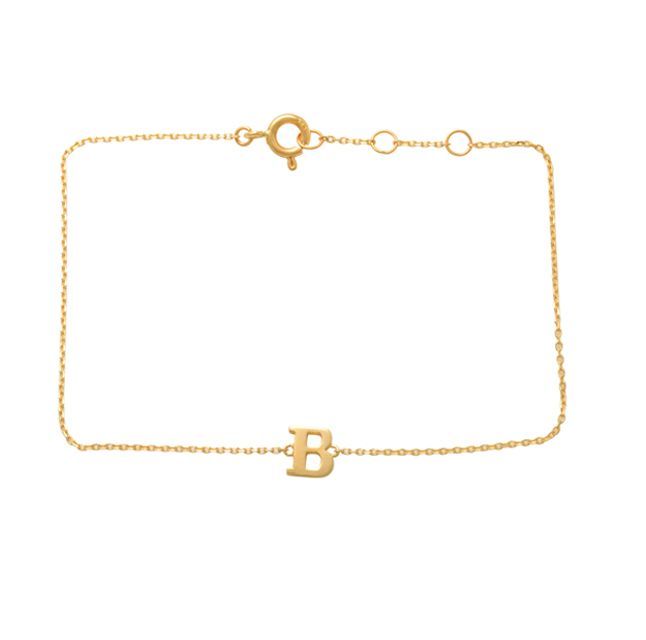 Schneider Basic Armband - Buchstabe B - GBAB