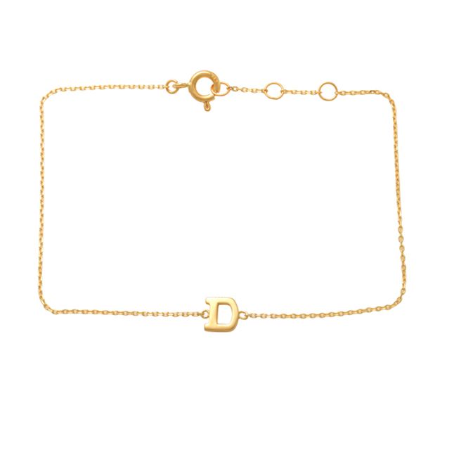 Schneider Basic Armband - Buchstabe D - GBAD