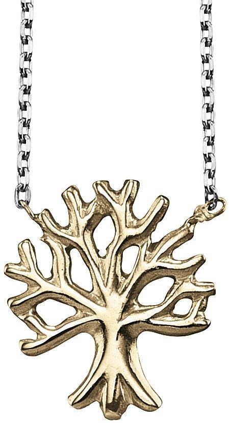 Julie Julsen Halskette - Petite Collection - Lebensbaum - Gold - JJNE9826.5